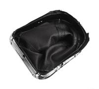 Funda de palanca de cambios manual para Holden para Cruze 2008-2012, repuesto de piel sintética negra y plateada para modelos de gasolina, elegante actualización interior