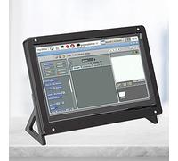 Funda de pantalla de 7 pulgadas para pantalla táctil de visión completa con soporte de funda, pantalla táctil de 7 pulgadas (carcasa de soporte de plástico)