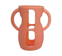 Funda de para botellas de, funda de silicona para botellas de, soporte para botellas con asas, irrompible, a prueba de fugas y a prueba de golpes, protege la botella