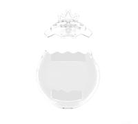 Funda de PC para Tamagotchi Paradise, funda de juego de mascotas a prueba de golpes con tapa de repuesto, protector electrónico lavable a prueba de sudor, carcasa rígida transparente en morado, azul