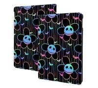 Funda de Pesadilla antes de Navidad compatible con iPad de 9.ª/8.ª/7.ª/10,2 pulgadas, funda tipo folio con soporte para lápiz.