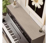 Funda de Piano 30 40 50 Cm De Ancho, Cubiertas Antipolvo para Instrumentos Musicales, Camino De Mesa Antideslizante Cortable para Tocador/gabinete De TV/alféizar De Ventana(Style-3,30x150cm)