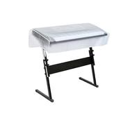 Funda de Piano - Cubierta Transparente Plegable Antipolvo Impermeable - Protector Plegable Antipolvo Para Clases De Música En Aula Y Hogar 88/61/76 Teclas