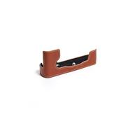 Funda de Piel auténtica Hecha a Mano para cámara para Olympus OM-3 OM3, Color rufo