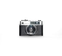 Funda de piel auténtica hecha a mano para cámara Yashica Electro 35 GL, color negro