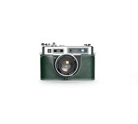 Funda de piel auténtica hecha a mano para cámara Yashica Electro 35 GS/GSN/GT/GTN, color verde
