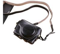 Funda de piel auténtica para cámara Sony RX100Series, protección mejorada con construcción sólida, ligera e ideal para viajes y aventuras.