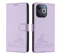 Funda de piel compatible con Realme Note 70 4G/Note 70T 4G/Narzo 80 Lite 4G/C71 4G India Funda tipo cartera con bloqueo RFID, funda tipo libro con tapa, funda para teléfono con tarjeta de crédito