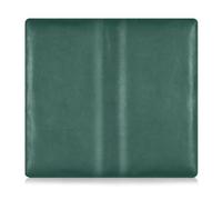 Funda de piel de alta calidad para registro y seguro de automóvil para hombres y mujeres, funda esencial para identificación, licencia de conducir, tarjetas de información de contacto clave, verde