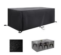 Funda de piel de Gar de 300 x 205 x 100 cm, impermeable, resistente a los rayos UV, resistente al viento, para todo tipo de clima