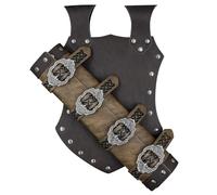 Funda de piel medieval, funda retro medieval, funda de caballero de piel sintética, bolsillo medieval de rana, accesorio de disfraz renacentista, funda de cinturón retro para cosplay