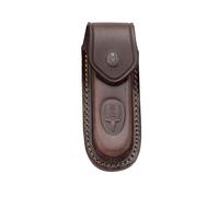 Funda de piel muela f/10 de color marrón, ideal para modelos de navaj