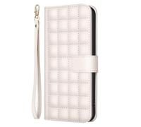 Funda de piel para OPPO A79 5G, funda de piel con relieve, funda para teléfono móvil, funda tipo libro, soporte para tarjetas, funda magnética para OPPO A79 5G, amarillo blanco
