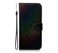 Funda de piel para OPPO Realme C75, con purpurina en 3D, gemas brillantes, OPPO Realme C75, funda con tapa para teléfono celular, ranuras para tarjetas, cubierta magnética a prueba de golpes, color