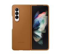 Funda de Piel para Samsung Galaxy Z Fold 3 Compatible con Carga Inalámbrica
