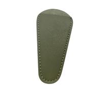 Funda de piel para tijeras, protector colorido para tijeras de costura, funda portátil para recortar cejas, bolsa de tijeras portátil