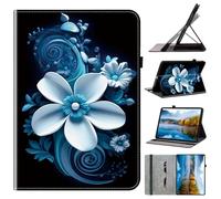 Funda de piel sintética compatible con Lenovo Tab M10 5G 2023, ranuras para tarjetas, cartera con tapa XTXSJWPB (5)