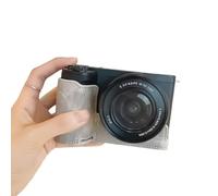 Funda de piel sintética con media cubierta para ZVE10 II, ideal para proteger la cámara de bloggers de viajes y entusiastas de la fotografía