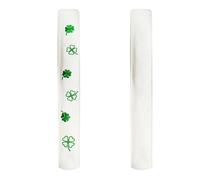 Funda de piel sintética con patrón Lucky Clover, protector para palos de golf | Accesorio elegante y duradero para palos de golf estándar