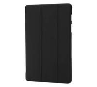 Funda de Piel sintética con Tres Pliegues for Huawei Honor Magic Pad 3 de 13,3 Pulgadas CGA-W00 2025, Carcasa Trasera de TPU Suave con Soporte.(Black)
