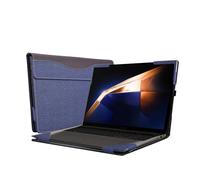 Funda de Piel Sintética Desmontable para Samsung Galaxy Book 3 Pro/Pro 360/Ultra de 16 Pulgadas, Color Azul