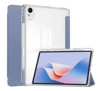 Funda de Piel sintética for Tablet Huawei MatePad 11.5 TXZ-W09 2025. Incluye Soporte rígido Transparente de acrílico y portalápices.(Lavender Gray)