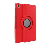 Funda de Piel sintética giratoria de 360° for Samsung Galaxy Tab A11 de 8,7" Plus y 11" SM-X130 X230 2025 con Soporte.(Red,A11 Plus 11inch)