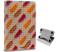 Funda de piel sintética Hot Dogs para ebooks y tabletas de 97 a 11 pulgadas (cuadrada) - COOL