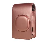 Funda de piel sintética para cámara Fujifilm Instax Mini LiPlay