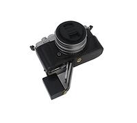 Funda de piel sintética para cámara Nikon Z FC con diseño de trípode, color negro