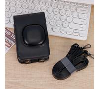 Funda de piel sintética para Fujifilm Instax Mini LiPlay - Estuche suave antigolpes de estilo retro vintage, compatible con Instax Mini LiPlay