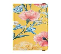 Funda de piel sintética para pasaporte, ligera, organizador de documentos, accesorios para vacaciones familiares, viajes, multicolor13, 1 size, Casual