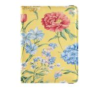 Funda de piel sintética para pasaporte, ligera, organizador de documentos, accesorios para vacaciones familiares, viajes, multicolor, 1 size, Casual
