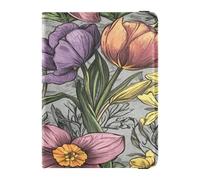 Funda de piel sintética para pasaporte, ultra delgada, organizador de documentos, accesorios para mujeres y hombres de viaje, Multicolor 11, 1 size, Casual