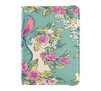 Funda de piel sintética para pasaporte, ultrafina, para mujeres y hombres, bonito libro de pasaporte, viajes, conejo, Pascua, etc, Conejito de Pascua, 1 size, Casual