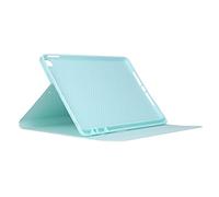 Funda de piel sintética para tablet iOS de 10.2 a 10.5 pulgadas, funda protectora con función atril, diseño duradero de doble capa para Air 3 y Pro, compañero de viaje ligero (verde)