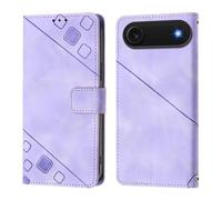 Funda de piel sintética tipo cartera diseñada para 17 Air/17 Plus de 6.6 pulgadas, funda tipo cartera de poliuretano de alta calidad con bolsillo para tarjetas de crédito, ranuras para efectivo