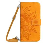 Funda de piel tipo cartera para Realme C75 4G con bloqueo RFID, cordón para tarjetas de crédito, funda tipo cartera con tapa de girasol, funda a prueba de golpes, para mujeres y hombres, para Realme