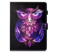 Funda de Piel Universal con Ranura para Tarjeta para Fire HD 10, Huawei MediaPad T3 / T5 10, iPad 2018, Galaxy Tab E 9.6 / Tab A 10.1, Lenovo Tab 4 10/TB-X103F