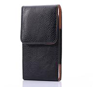 Funda de piel vertical para teléfono celular con clip de cinturón para iPhone SE2020/8/7/6, funda de transporte para Samsung Galaxy S4/S3/J7-2017 para Xiaomi Redmi 3/3X