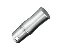 Funda de píldoras de bolsillo Caja de píldoras de acero inoxidable impermeable con cordón Sello portátil Medicina Almacenamiento Botellas