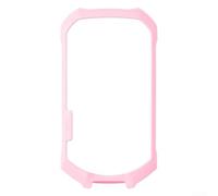 Funda de plástico PP para ordenador de bicicleta, protección semienvuelta para dispositivos de ciclismo Garmin 1050 (rosa)