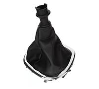 Funda de polaina de engranaje for Trafic for III for VAUXHALL for Vivaro B for Fiat for Talento modelos 2014-2020 Material de cuero Volante Interior negro