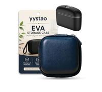 Funda de poliuretano para Sennheiser Momentum True Wireless 5 EVA, color | Funda rígida vintage para Sennheiser Momentum True 5 de poliuretano y EVA, cremallera resistente, protección contra caídas y