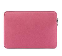 Funda de portátil de Tejido Oxford con Forro de Felpa，33.5×23.5×2cm，Compatible with Surface Pro 10/MacBook 12/Yoga Slim 7 12-13.3 Inch Laptops & 2-in-1 Tablets，Rosa