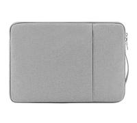 Funda de portátil de Tejido Oxford con Forro de Felpa y asa，31×22×1.5cm，Compatible with iPad Pro 11/Surface Pro 10/Galaxy Tab S9 FE 11-12 Inch Tablets & 2-in-1 Laptops，Gris 1
