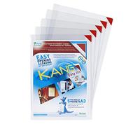 Funda de presentacion tarifold adhesiva removible din a3 con esquina magnetica capacidad para 10 hojas pack