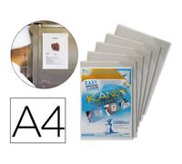 Funda de presentacion tarifold magnetica rigida y anti reflejo din a4 pack de 5 unidades