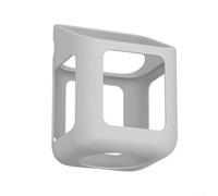 Funda de protección de silicona sin costuras con asa para reproductor de audio Toniebox 2 que permite una experiencia de audio ininterrumpida (gris (C90))