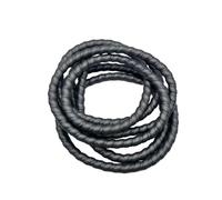 Funda de protección en espiral de 1 metro, organizador de envoltura de cable de 28mm a 35mm for mangueras hidráulicas, tubería de combustible, antidesorden, color blanco(Gray,ID 28mm)